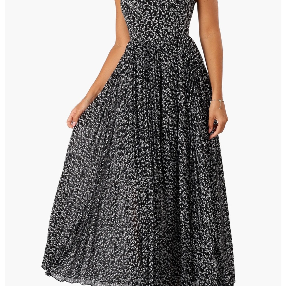 Petal & Pup Ashanti Dress - Black Floral